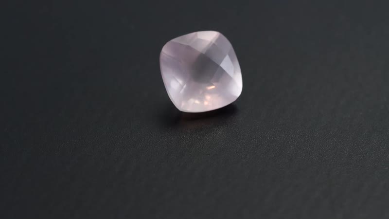 Galilea Rose Quartz (Cush 11x11 mm) 4.82 ctw Loose Gemstone