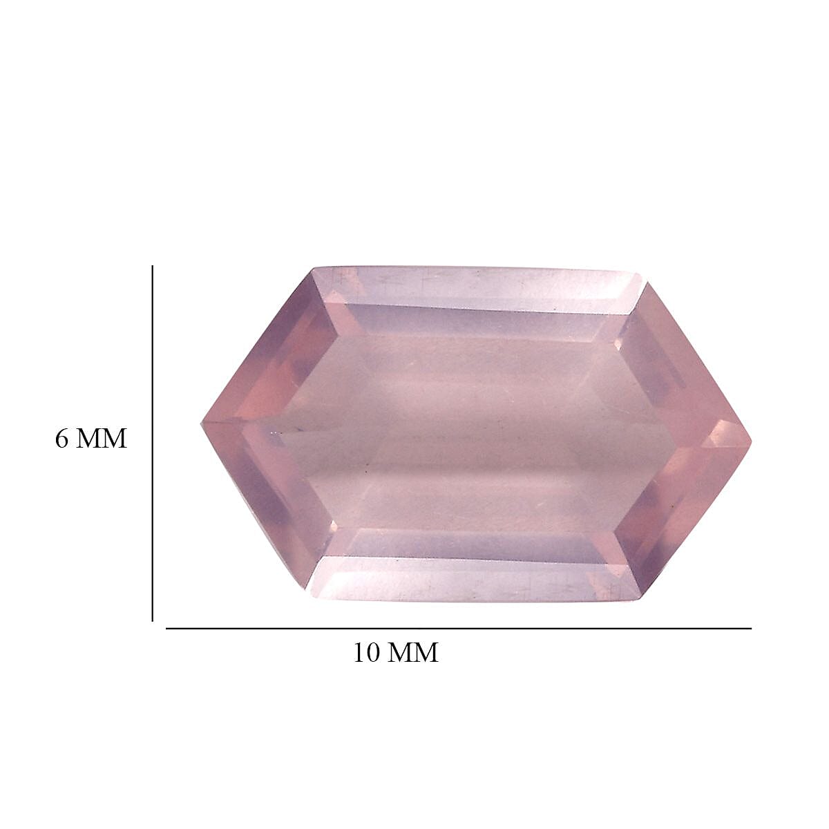 AA Galilea Rose Quartz (Fancy 10x6 mm) 1.45 ctw image number 4