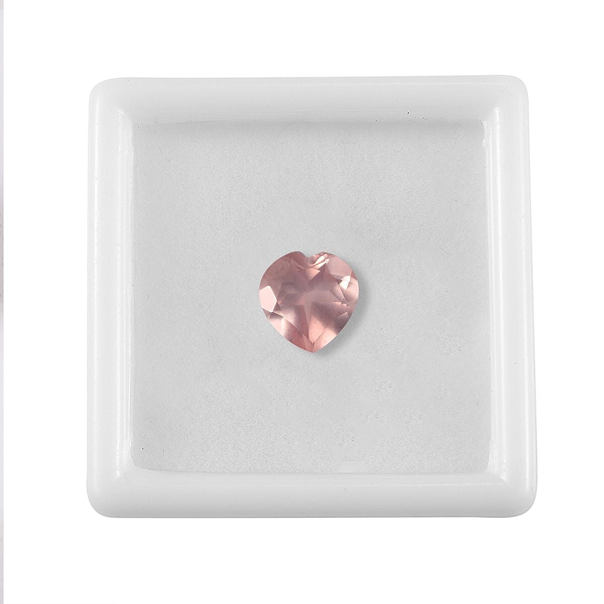AA Galilea Rose Quartz (Heart 9 mm) 1.88 ctw