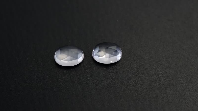 AA Galilea Rose Quartz Set of 2 (Oval 8x6 mm) 2.19 ctw