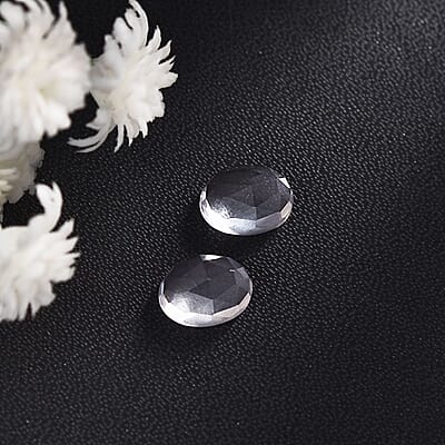 AA Galilea Rose Quartz Set of 2 (Oval 8x6 mm) 2.19 ctw