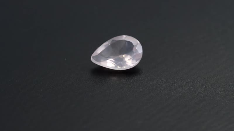 Galilea Rose Quartz (Pear 12x8 mm) 2.56 ctw