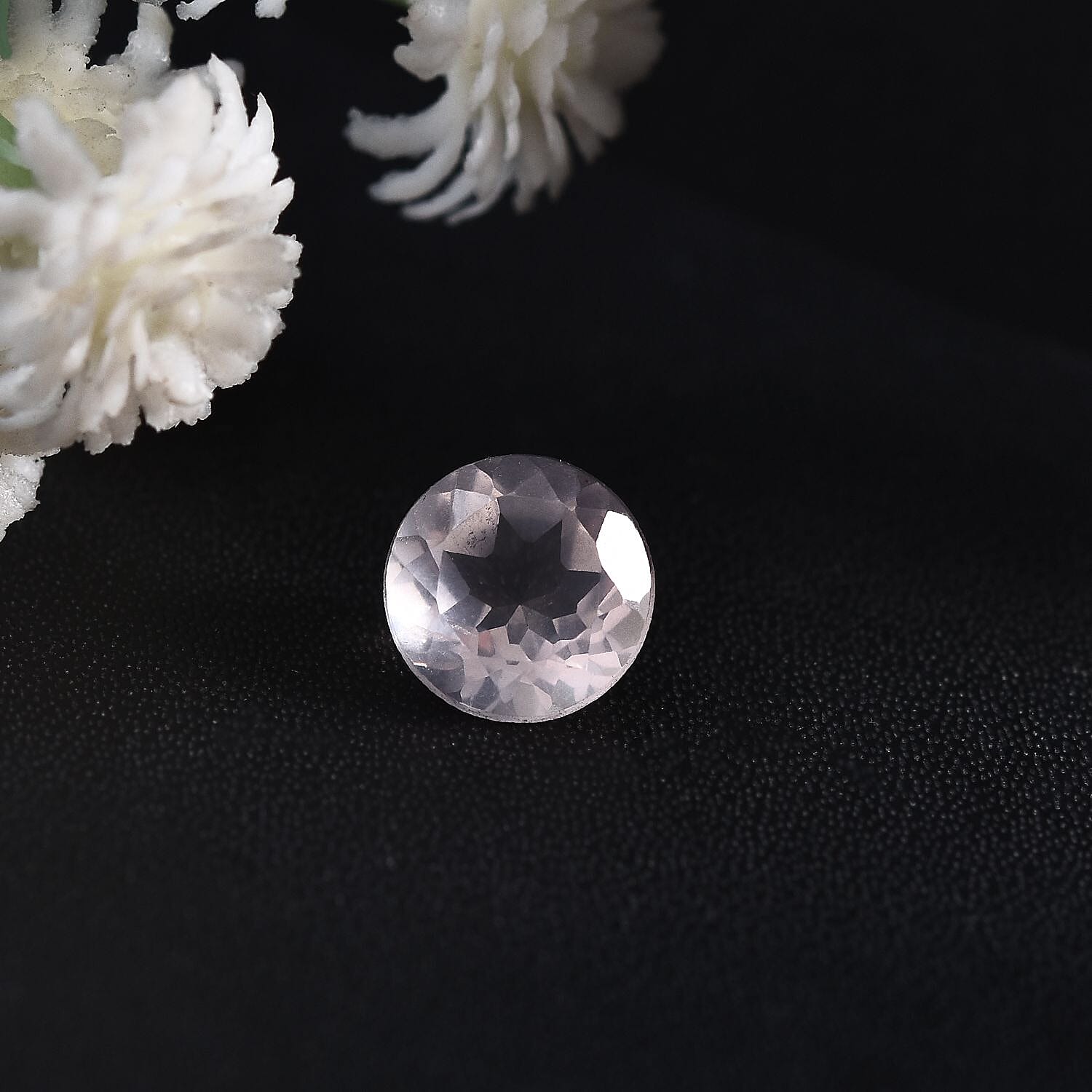 Galilea Rose Quartz (Rnd 8 mm) 1.66 ctw