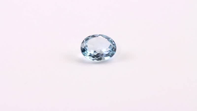 Sky Blue Topaz (Oval 10x8 mm) 2.42 ctw Loose Gemstone