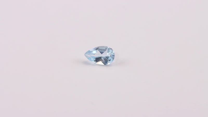Sky Blue Topaz (Pear 8x5 mm) 0.83 ctw Loose Gemstone