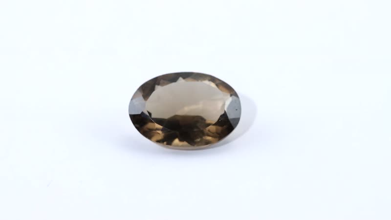 Brazilian Smoky Quartz (Oval 14x10 mm) 4.10 ctw