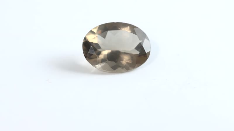Brazilian Smoky Quartz (Oval 16x12 mm) 1.24 ctw