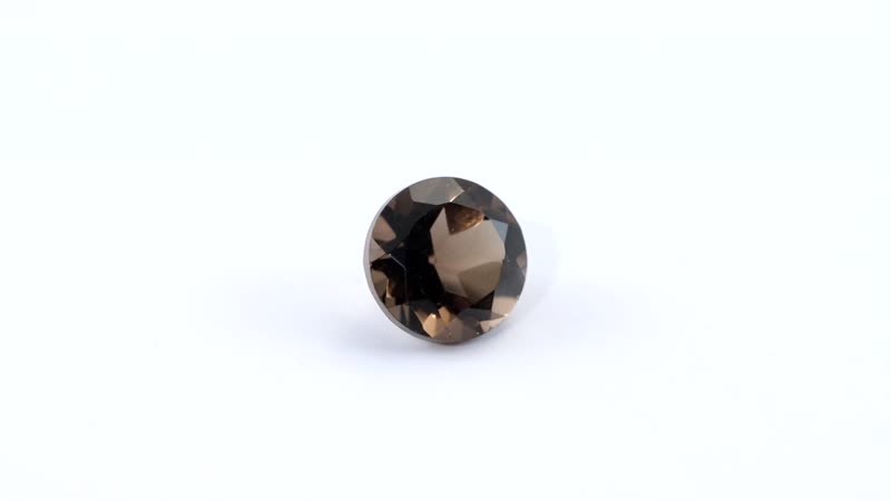 Brazilian Smoky Quartz (Rnd 9 mm) 2.43 ctw