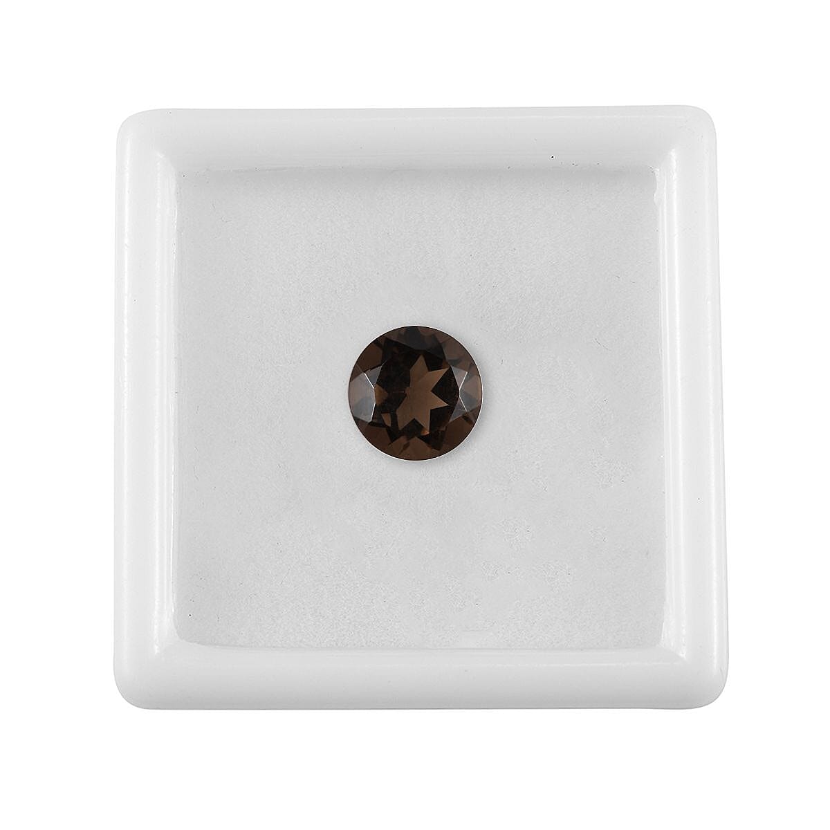 Brazilian Smoky Quartz (Rnd 9 mm) 2.43 ctw