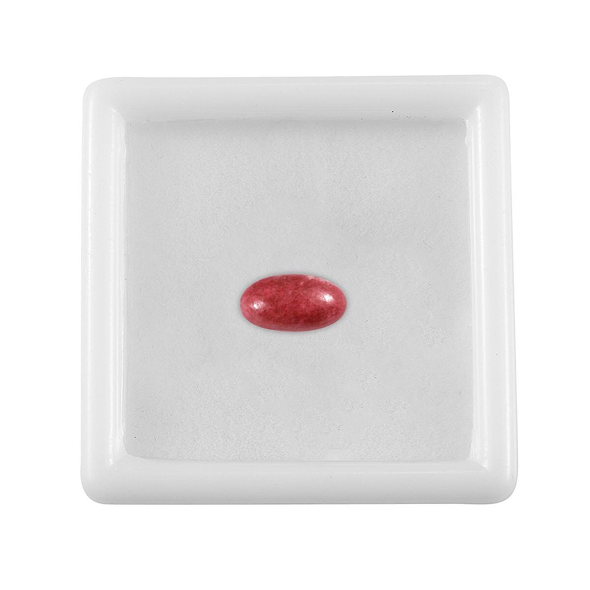 AA Norwegian Thulite (Ovl 10x5 mm) 1.39 ctw