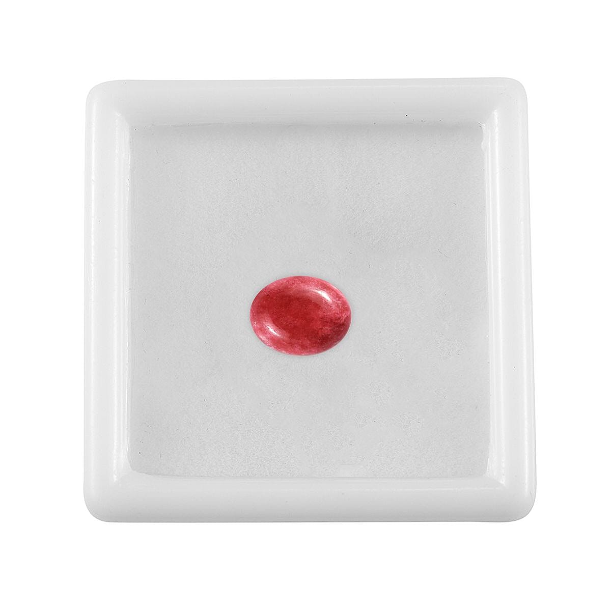 AA Norwegian Thulite (Ovl 9x7 mm) 2.02 ctw