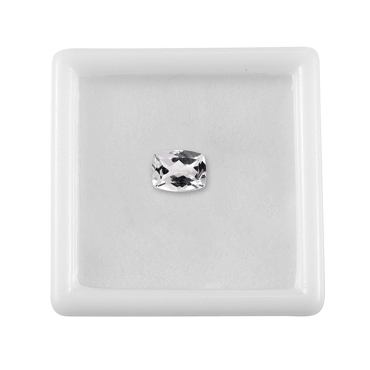 White Topaz (Cushion 8x6 mm) 1.67 ctw