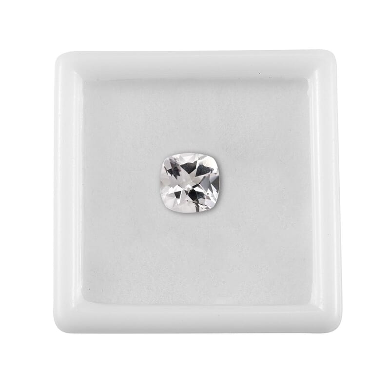 White Topaz (Cushion 8x8 mm) 2.35 ctw