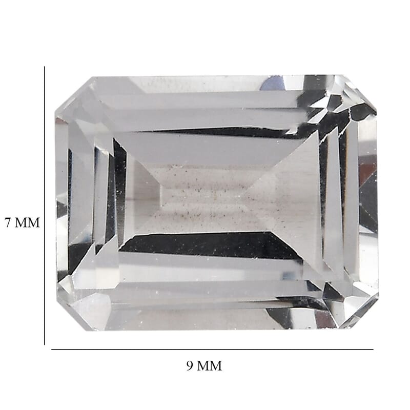 White Topaz (Octagon 9x7 mm) 2.28 ctw