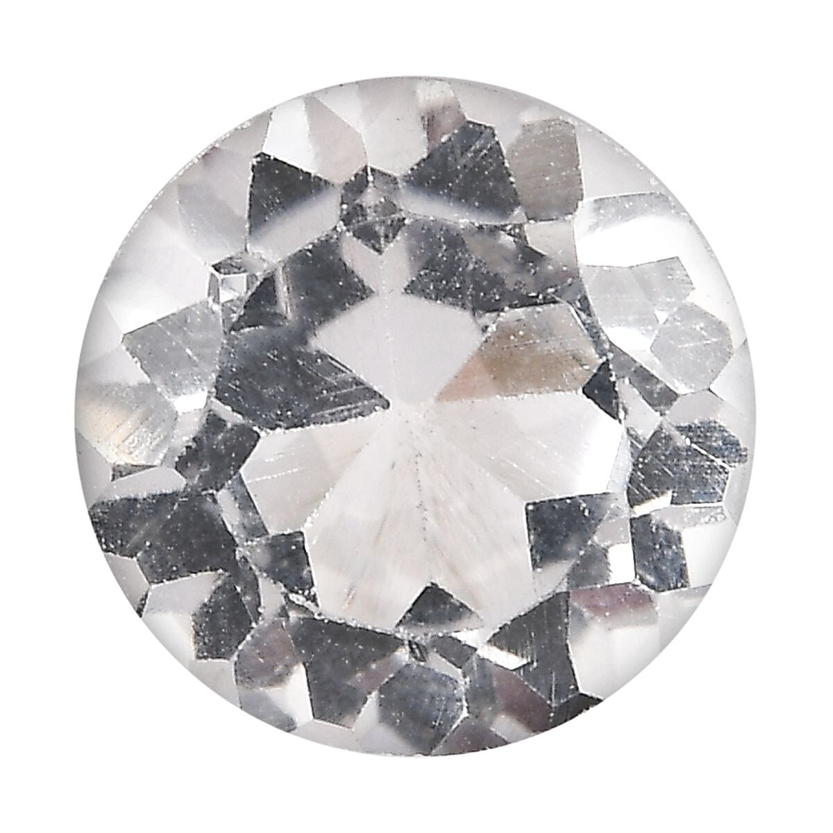 White Topaz (Round 7 mm) 1.45 ctw