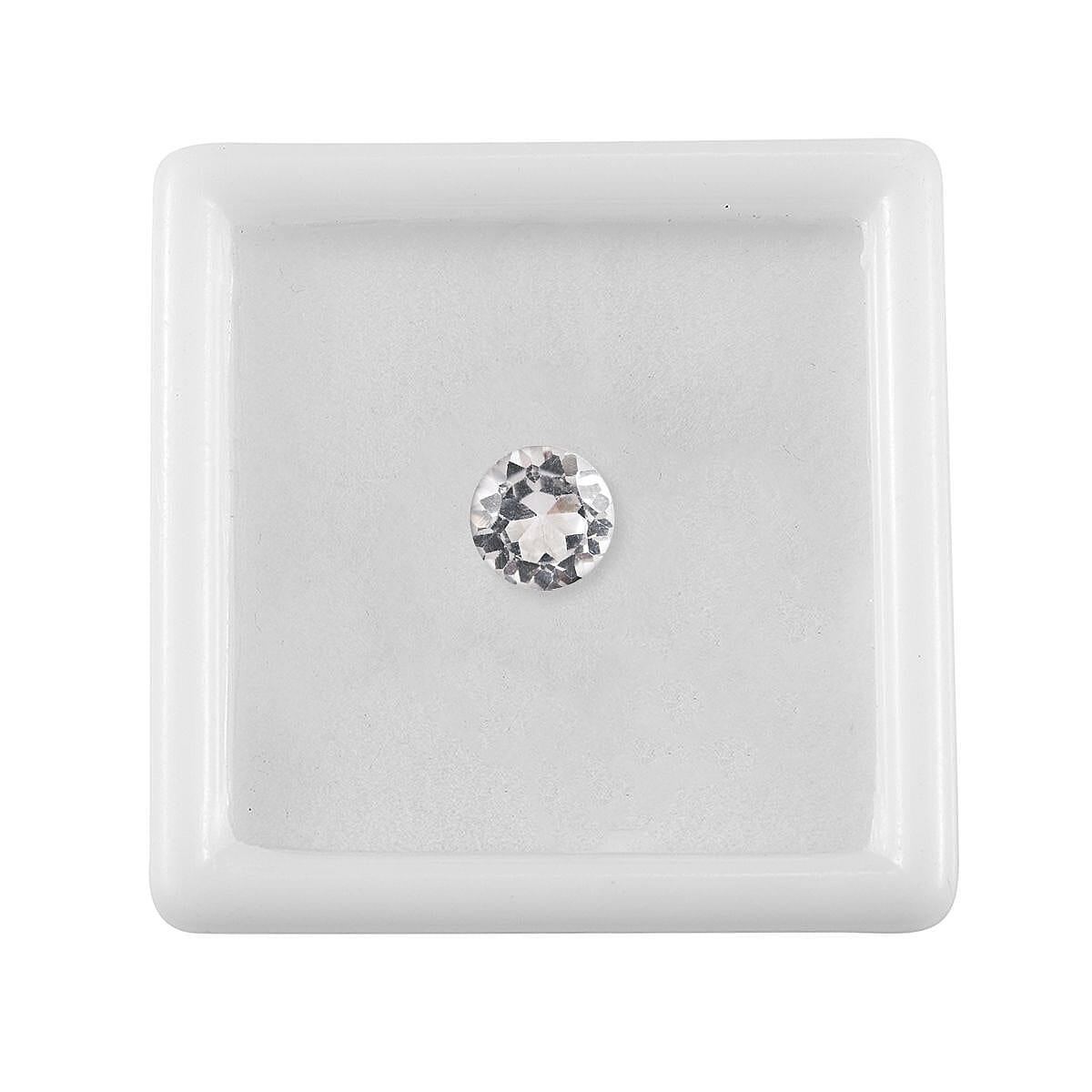 White Topaz (Round 7 mm) 1.45 ctw