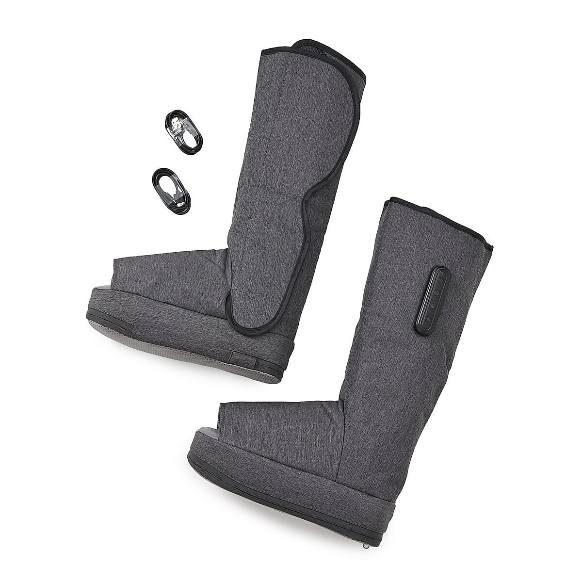 Air Compression Boots with Heating with 2000mAh USB Rechargeable Battery (11.4“x4.3“x18“) image number 0