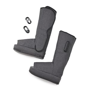 Air Compression Boots with Heating with 2000mAh USB Rechargeable Battery (11.4“x4.3“x18“)