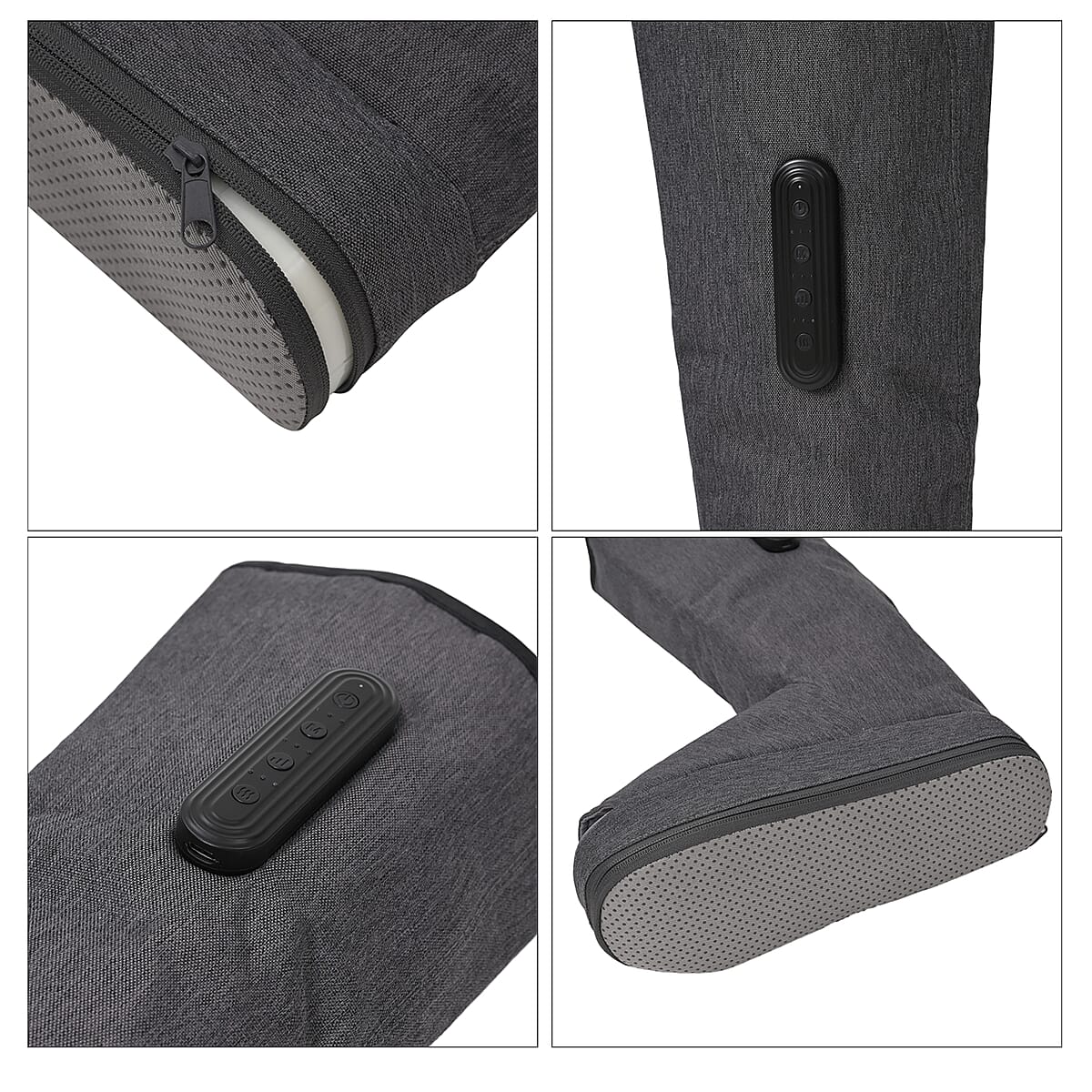 Air Compression Boots with Heating with 2000mAh USB Rechargeable Battery (11.4“x4.3“x18“) image number 3