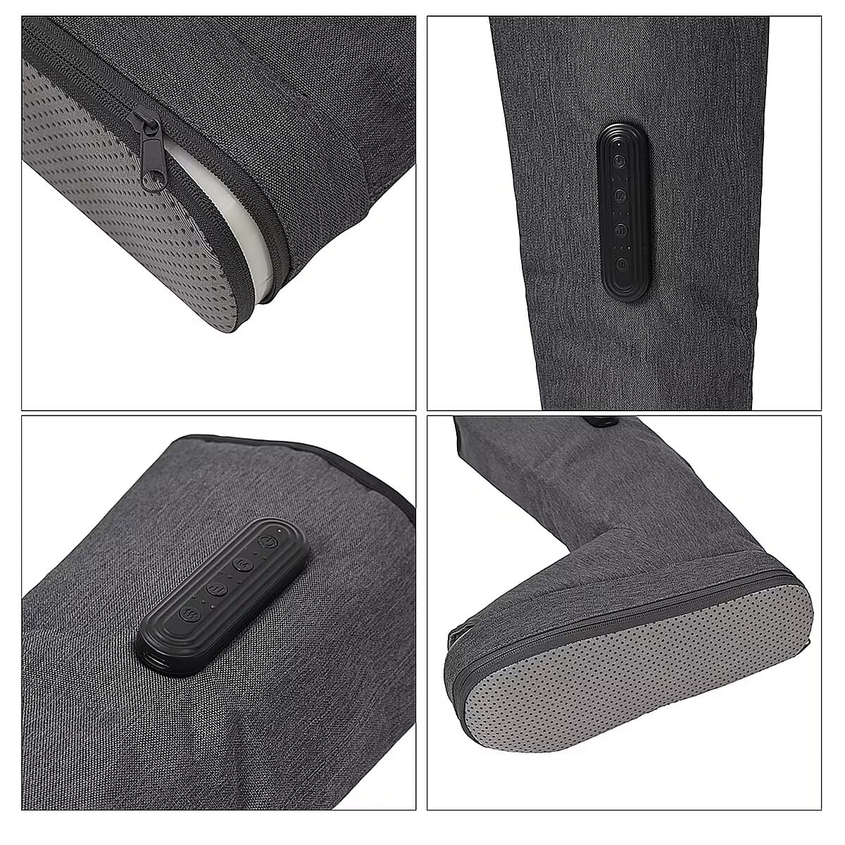 Air Compression Boots with Heating with 2000mAh USB Rechargeable Battery (11.4&ldquo;x4.3&ldquo;x18&ldquo;) image number 6