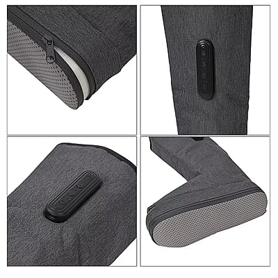Air Compression Boots with Heating with 2000mAh USB Rechargeable Battery (11.4“x4.3“x18“)