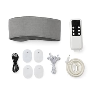 Head Air Compressure Massager with 2000mAh USB Rechargeable Battery (28.3“x4.3“)