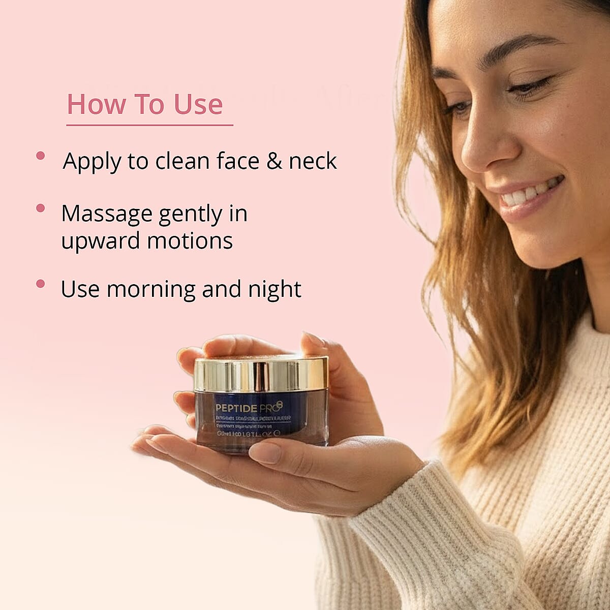 Doctors Cosmeceutical Peptide Pro8 Intense Renewal Moisturiser (1.69oz) image number 2