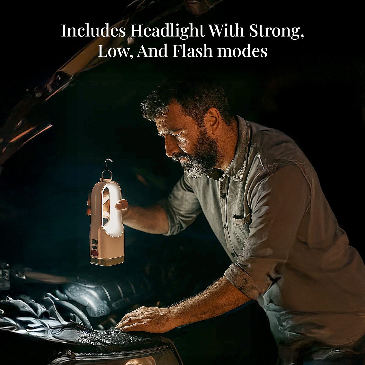 Multi-functional RGB Outdoor Camping Light