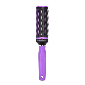 Purple and Black Rotating Easy Clean Comb