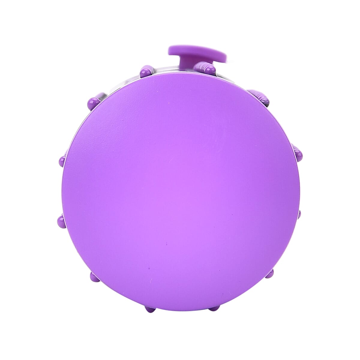 Purple and Black Rotating Easy Clean Comb image number 3