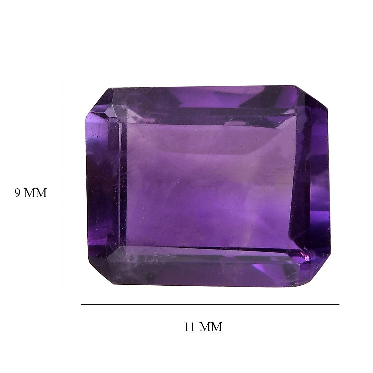 African Amethyst (Oct 11x9 mm) 3.81 ctw image number 4