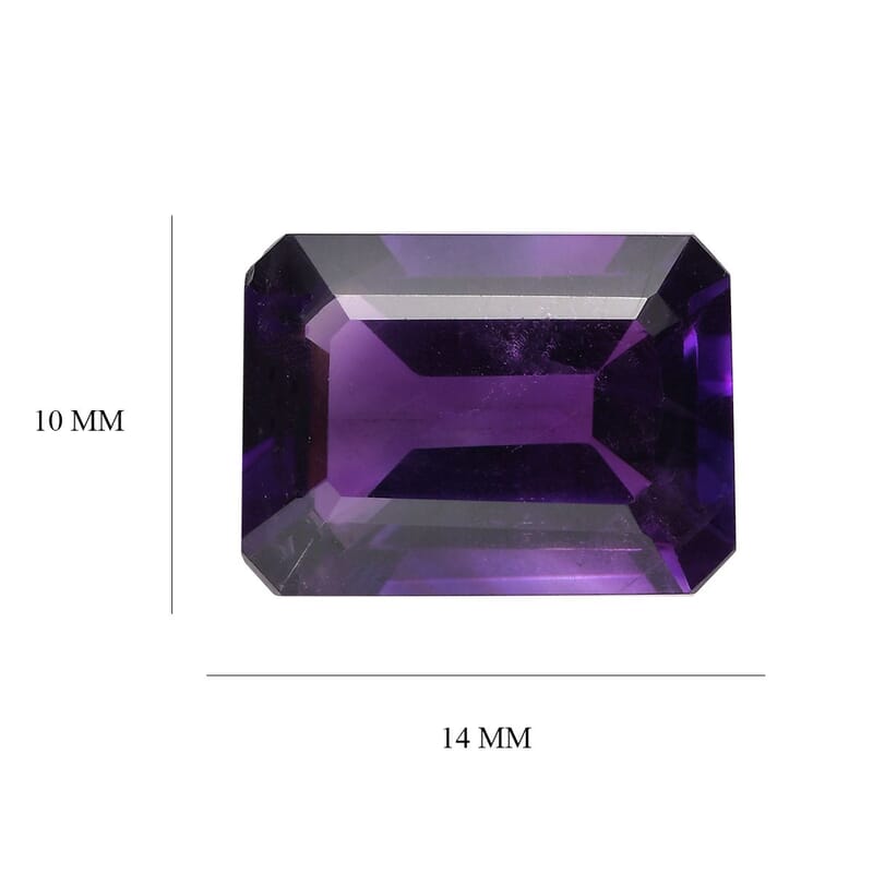 AAA African Amethyst (Oct 14x10 mm) 5.23 ctw