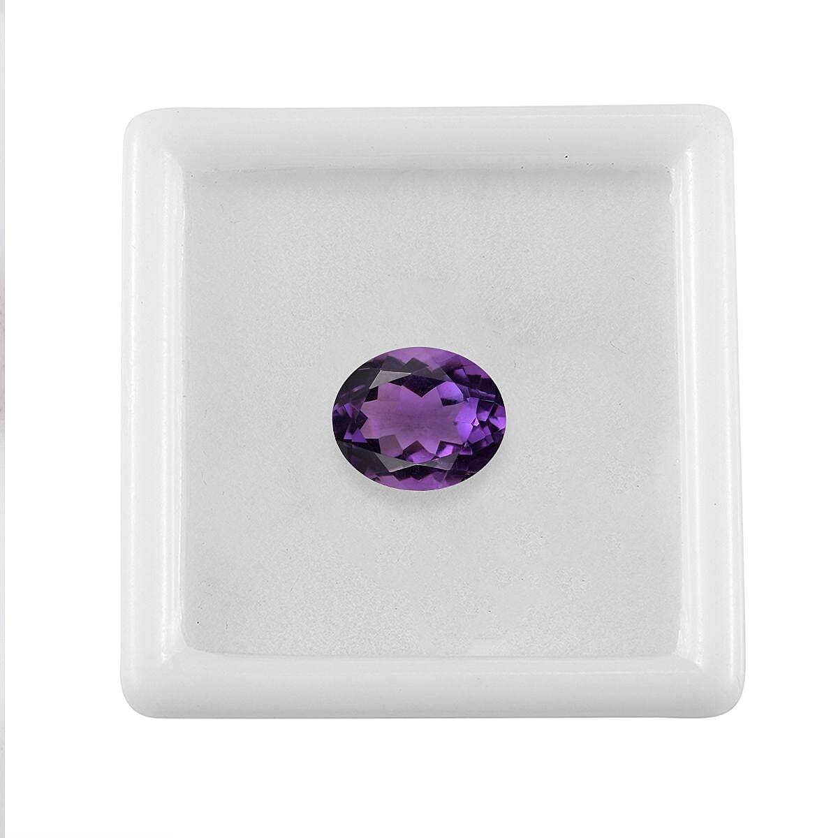 African Amethyst (Ovl 12x10 mm) 4.56 ctw