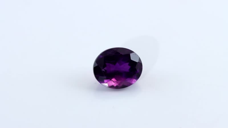 AA African Amethyst (Ovl 12x10 mm) 4.26 ctw