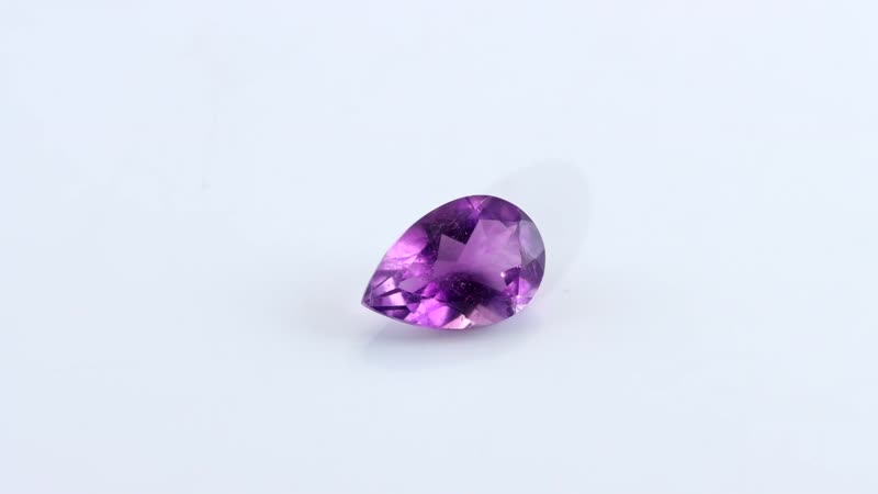 African Amethyst (Pear 12x8 mm) 2.07 ctw