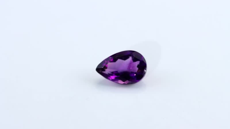 AA African Amethyst (Pear 12x8 mm) 2.27 ctw