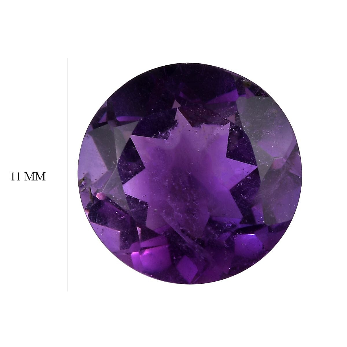 AA African Amethyst (Rnd 11 mm) 3.89 ctw