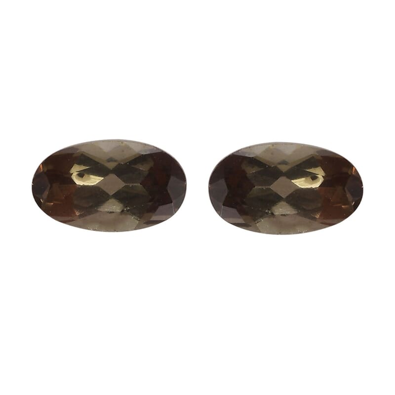 AA Jenipapo Andalusite Set of 2 (Ovl 5x3 mm) 0.40 ctw