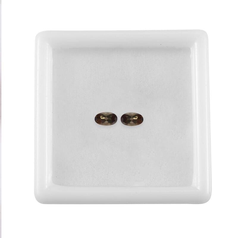 AA Jenipapo Andalusite Set of 2 (Ovl 5x3 mm) 0.40 ctw