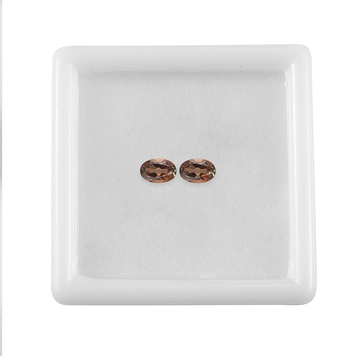 Jenipapo Andalusite Set of 2 (Ovl 6x4 mm) 0.88 ctw