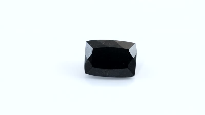 Australian Black Tourmaline (Cush 14x10 mm) 6.23 ctw