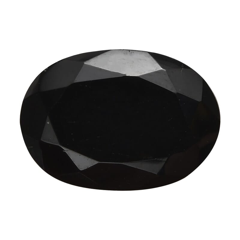 Australian Black Tourmaline (Ovl 14x10 mm) 5.85 ctw