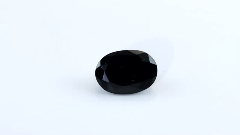 Australian Black Tourmaline (Ovl 14x10 mm) 5.85 ctw