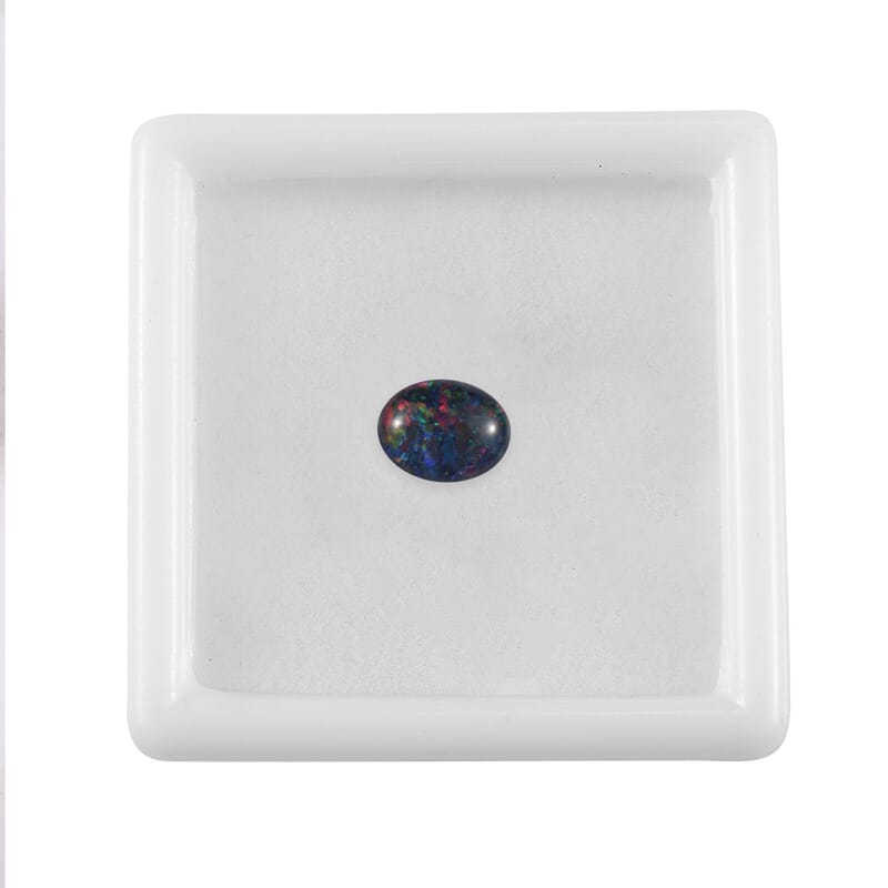 Boulder Opal Triplet (Ovl 9x7 mm) 1.25 ctw