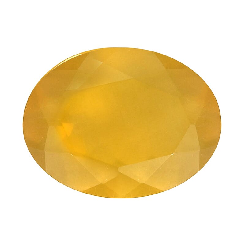 Canary Opal (Ovl 8x6 mm) 0.76 ctw Loose Gemstone