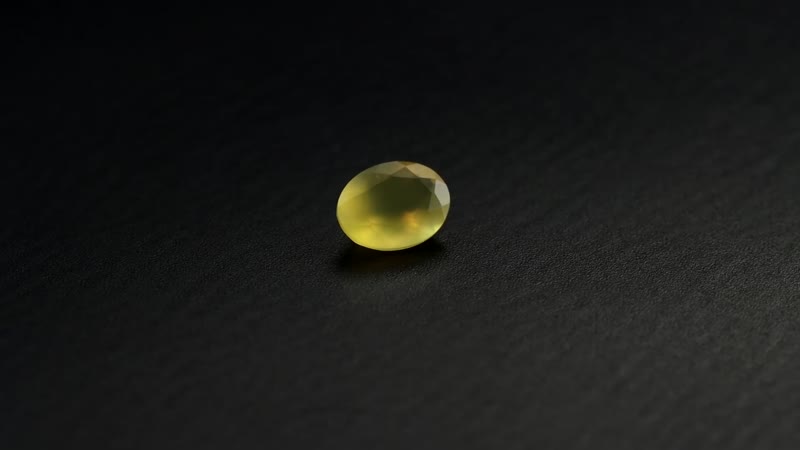 Canary Opal (Ovl 8x6 mm) 0.76 ctw Loose Gemstone
