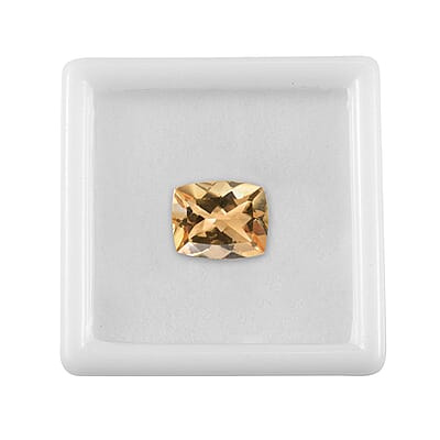 Brazilian Citrine (Cush 12x10 mm) 4.85 ctw