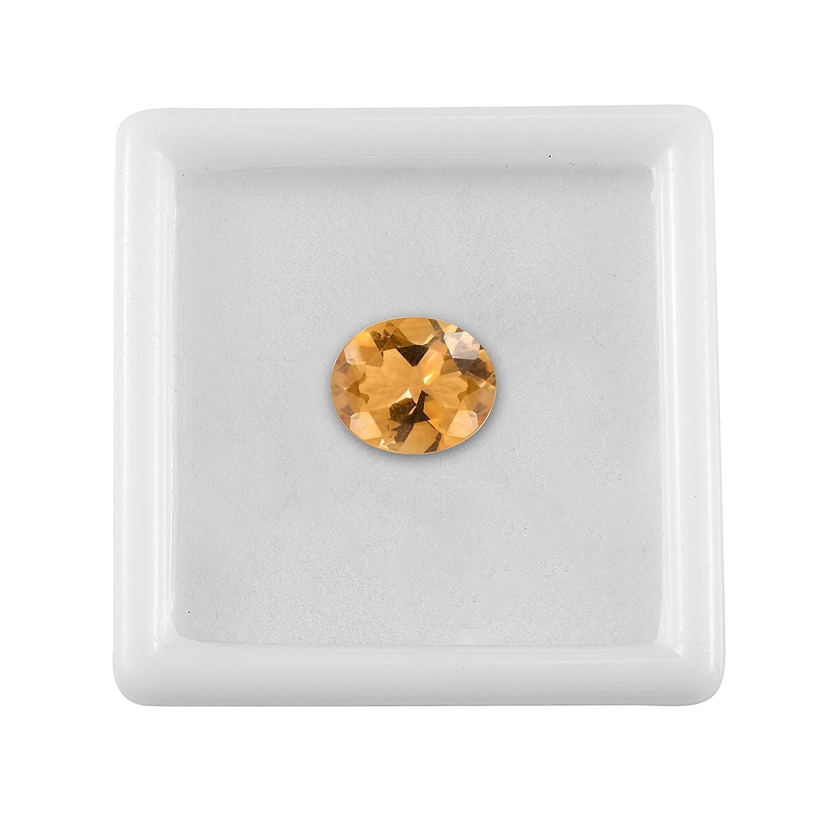 Brazilian Citrine (Ovl 11x9 mm) 2.60 ctw image number 3
