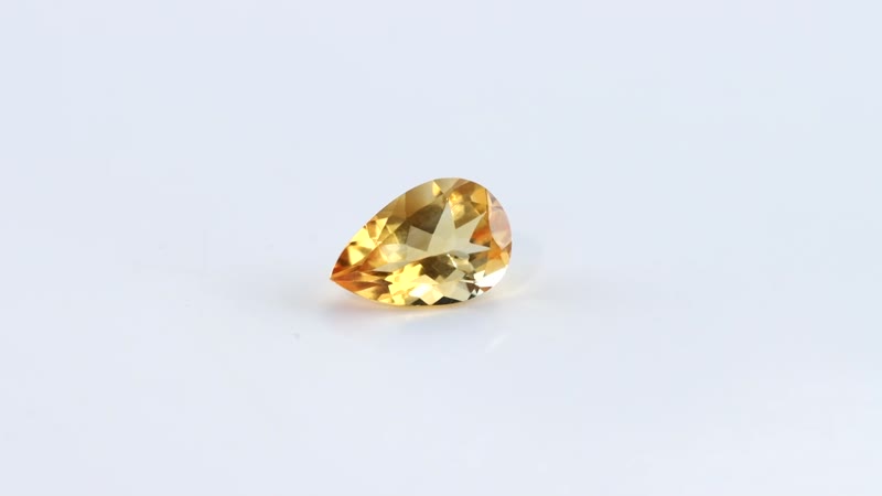 Brazilian Citrine (Pear 12x8 mm) 2.42 ctw