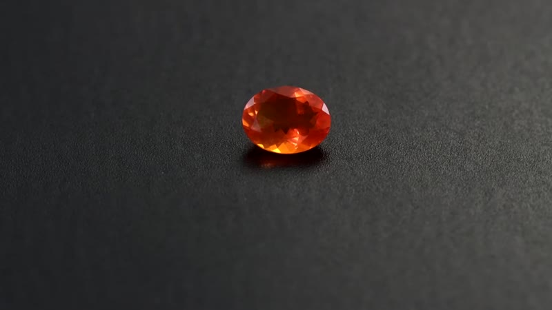 Premium Jalisco Fire Opal (Oval 8x6 mm) 0.65 ctw